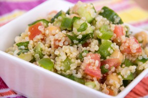 healthy delicious quinoa salad